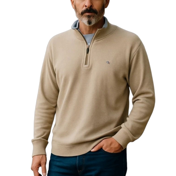 Vineyard Vines Performance Lightweight Mens Pullover Sweater - Picture 1 of 7